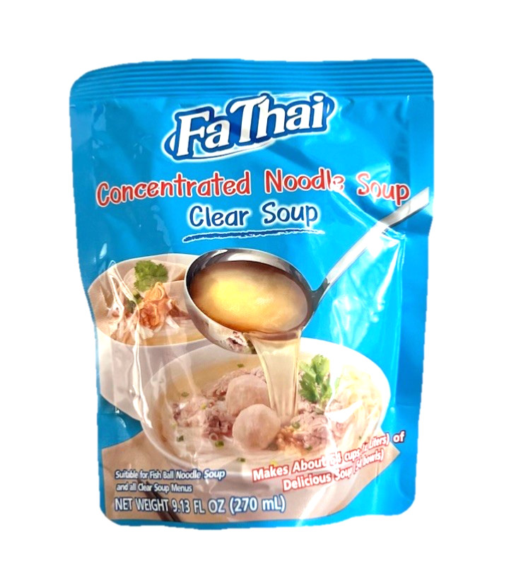 FA THAI Konzentrierte klare Brühe 350g Für thailändische Nudelsuppe / Clear Soup