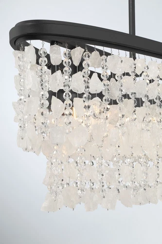 Minka Lavery Shimmering Elegance 5 Light Island, Sand Coal - Picture 6 of 6