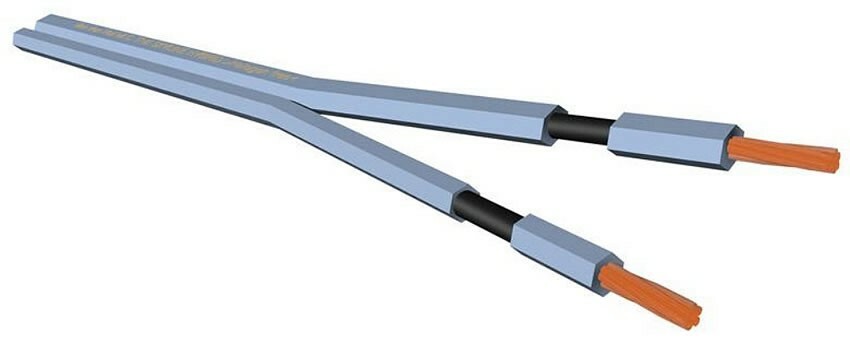 Van den Hul Skyline Hybrid Speaker Cable 2.5m Terminated Pair with Gold Spades