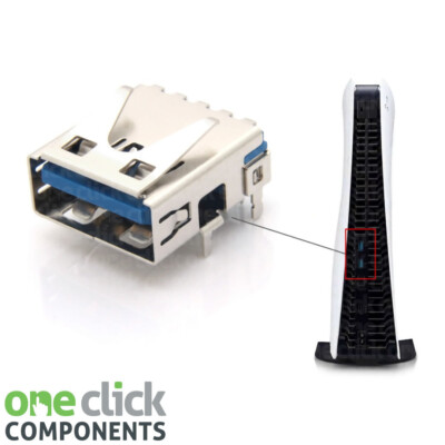 For PlayStation 5 PS5 Console USB Port Connector Type A Super