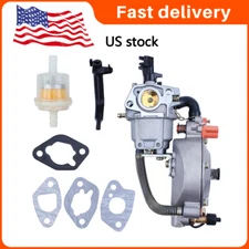 Carburetor Dual Fuel Conversion Kit For HONDA GX160 168F Generator  Natural gas