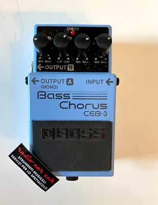 BOSS CEB-3 Bass Chorus - Wirkung Chorus A Pedal Für Bass