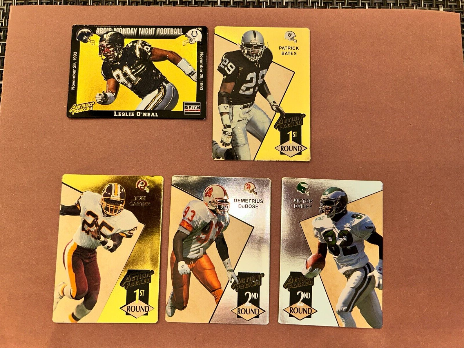 1993 HI-PRO ACTION PACKED FOOTBALL CARDS YOU CHOOSE NFL FREE SHIPPING
