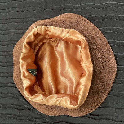 J CREW Vintage Brown Suede Bucket Hat S J. Crew Women main image 4