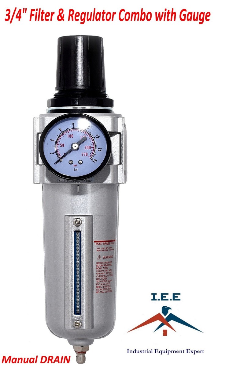 Filter-, regelaar- & smeerapparaatcombinaties Filter-, regelaar- & smeerapparaatcombinaties