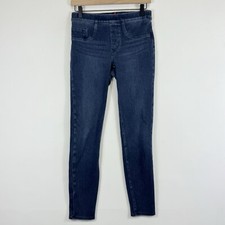 Spanx Jean-Ish Ankle Stretch Medium Wash Pull On Jeggings Jeans Women's XS