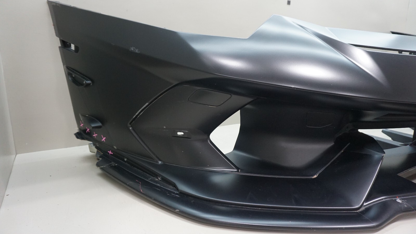 2019-2021 LAMBORGHINI AVENTADOR SVJ FRONT BUMPER COVER 470807437AB OEM