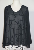 Gerry Weber Bluse Gr 42 Blusenshirt Damenbluse Damentunika Tunika Damenhemd Hemd