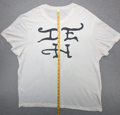 Ed Hardy T-Shirt Uomo XL Bianco Gioco Joker 🃏 SS Las Vegas - Foto 6 di 8