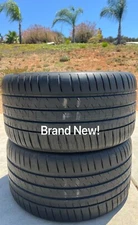 TWO BRAND NEW 295/30ZR21 Michelin Pilot Sport 4S T2 Tesla Model S Foam Tires