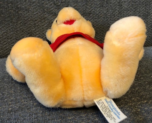 Peluche articulado de colección Winnie the Pooh 10" Disneyland Walt Disney World Corea años 80 - Imagen 10 de 12