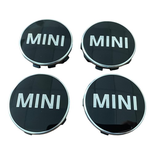 MINI Cooper Logo Wheel Center Cap Set 2014-2024 36136857149 F54 F55 F56 F57 F60 - Picture 2 of 21