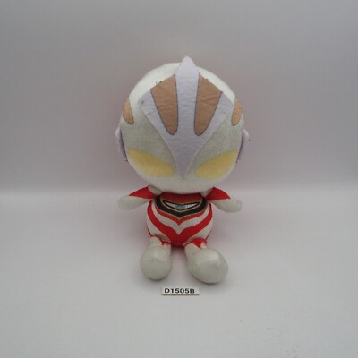 D1505B Ultraman Chibi GAIA Bandai 6'' Plush Stuffed Toy Doll Japan
