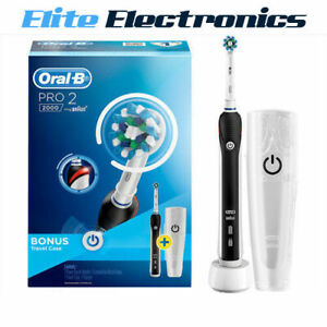 ORAL-B PRO 2 2000 ELECTRIC TOOTHBRUSH CASE BLACK | eBay