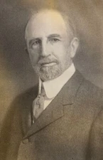 1919 Vintage Magazine Illustration Frederick Gillett Massachusetts Congressman