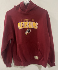 NFL Gridiron Classics Pullover Hoodie Youth Large Washington Redskins Red