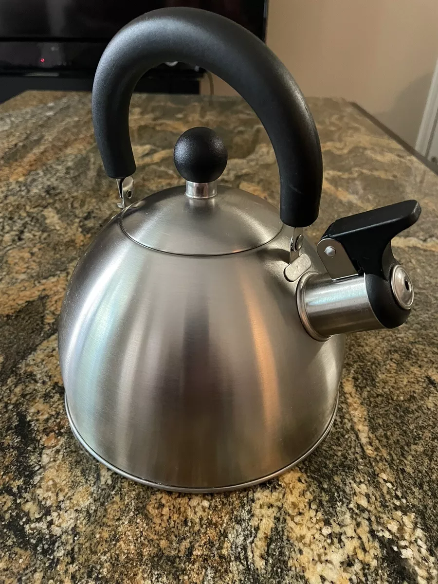 Primula Avalon Whistling Stovetop Tea Kettle Food Stainless Steel Hot Water