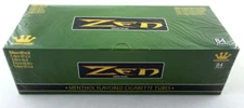 1 Box Zen Smoke Menthol King Size Cigarette Filter Tubes 200 Tubes - 3132-1