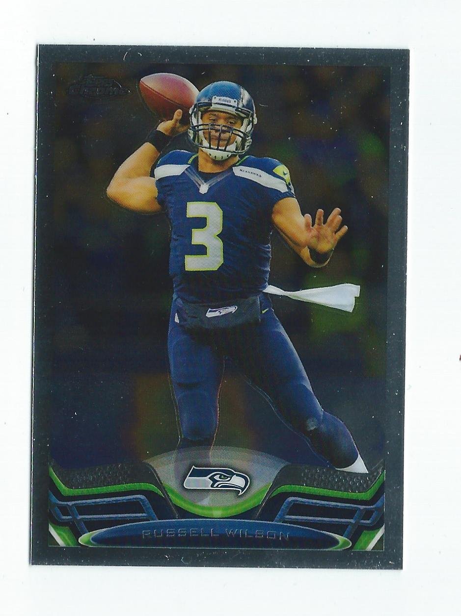 2013 Topps Chrome #175 Russell Wilson Seahawks