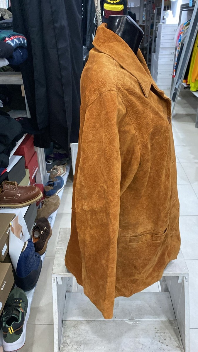 USEDスエードコート Leather Jacket Used Women Size 46 Brown XYE182L | eBay