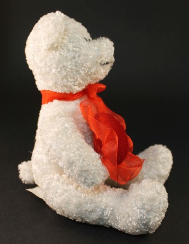 Vintage Gund Small 7" Tall Plush Valentine Bear W/Tag Error - Picture 4 of 8