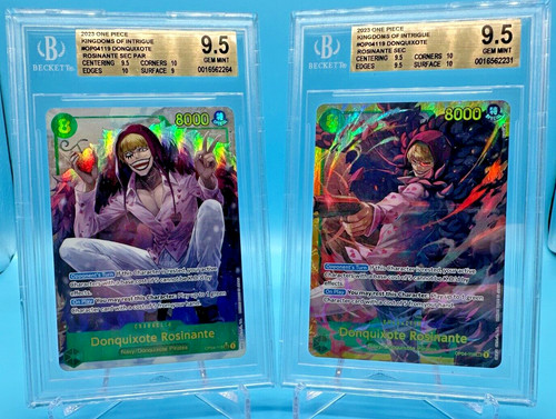 Donquixote Rosinante (Alternate Art) graded BGS 9.5 for sale on eBay