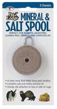 Pet Lodge Mineral & Salt Spool For Small Animals #SSH2   NEW