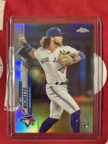 2020 Topps Chrome #150 Bo Bichette REFRACTOR  RC Rookie mint  Blue Jays