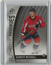 17-18 2017-18 SP Game Used #167 Garrett Mitchell 02/76 Rookies Washington