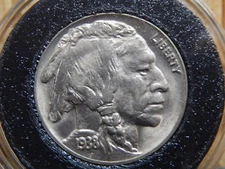 1938-D 5C Buffalo Nickel