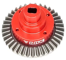 NHX RC Aluminum Connect Box 38T Main Gear Diff : Everest Gen7 Sport / Pro Red