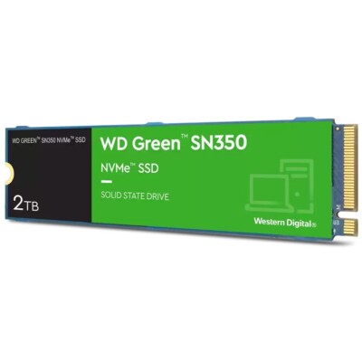 WD Green Interne SSD Festplatte NVMe M2 1TB 2TB 250GB 500GB SN350 Solid State