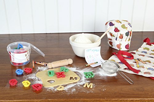 Пластиковые формочки для печенья Dexam с буквами и цифрами, набор из 36 штук