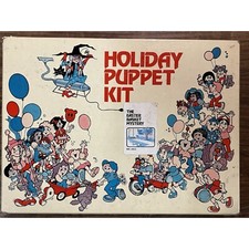1977 Vintage Holiday Puppet Kit - The Easter Basket Mystery Complete