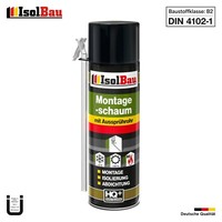 Montageschaum Mit AussprüHrohr Bauschaum 1 X 500 Ml Pu Schaum Fenster Schaum