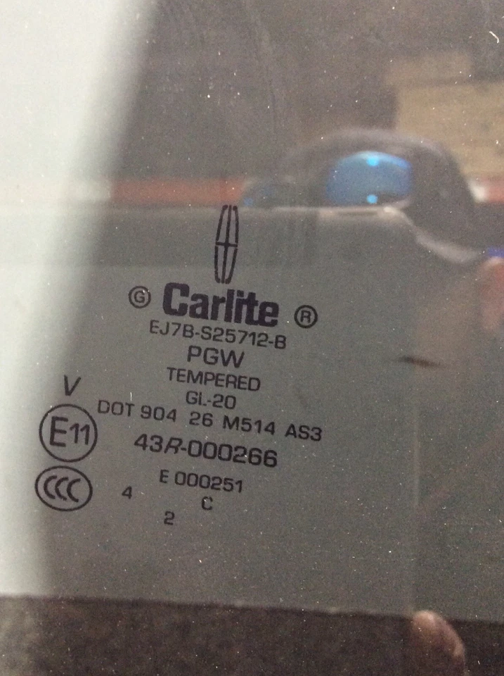 Lincoln FORD OEM 15-16 MKC стекло задняя дверь окно справа тонированный DD12304 YPY - Изображение 4 из 4