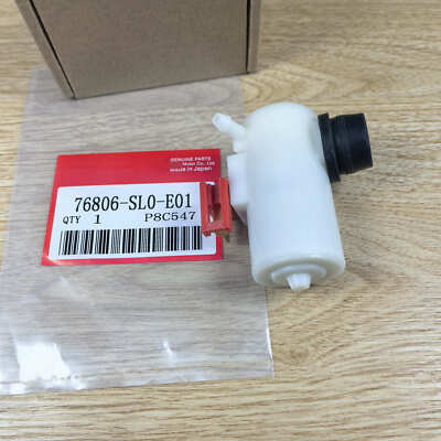 #ad OEM 76806 SL0 E01 Windshield Washer Pump For Honda Accord Civic Acura Integra $12.99