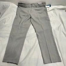 Perry Ellis Portfolio Men Performance Stretch Slim Fit Pants Gray 38x30 (40x30)