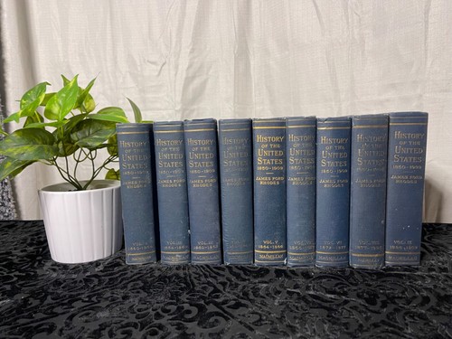 GESCHICHTE DER VEREINIGTEN STAATEN 1850-1909 ** ERSTAUSGABE in 9 Bänden - Bild 4 von 8