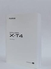 Fujifilm X-T4 Instruction Owners Manual X-T4 Book NEW