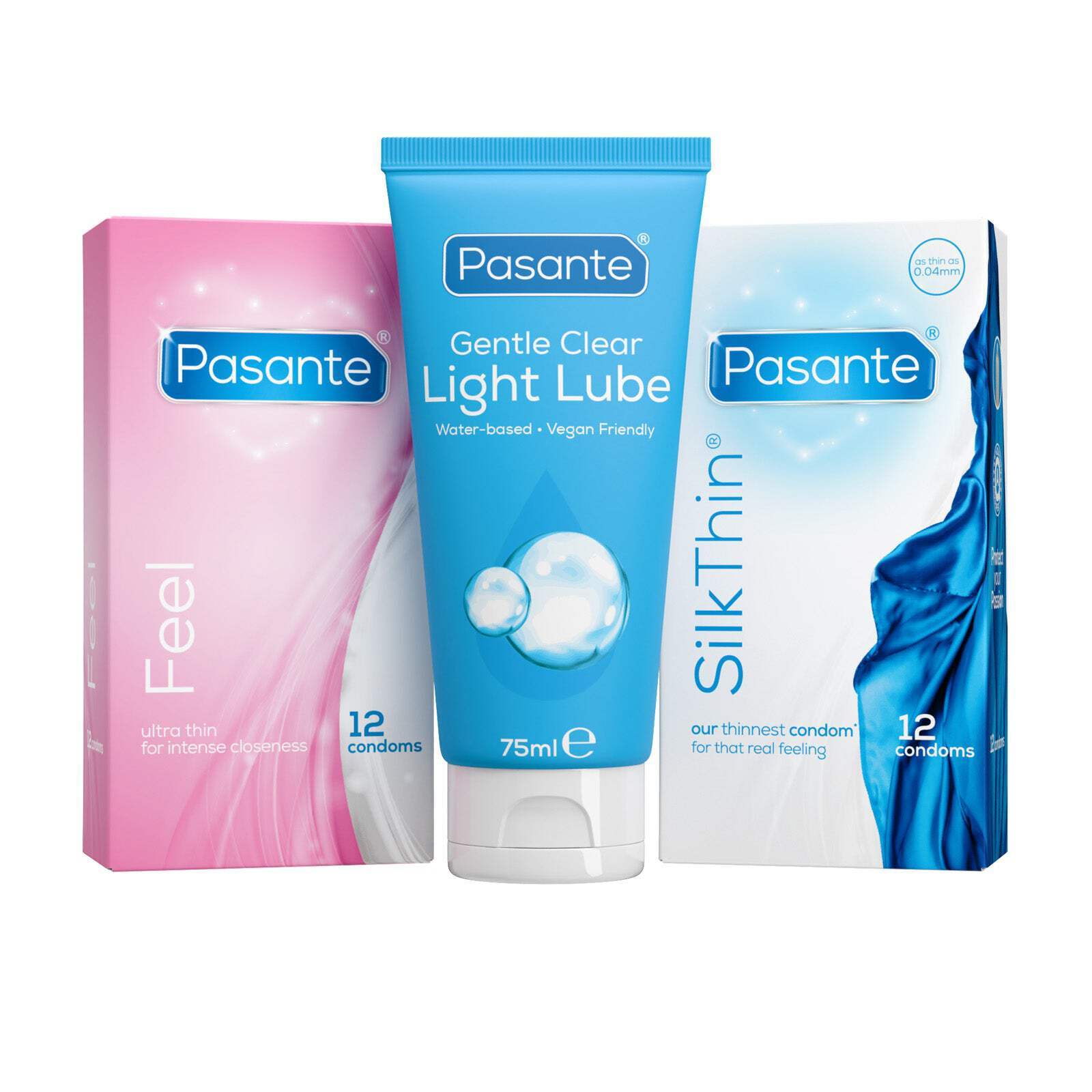 Pasante Ultimate Comfort Condom and Lube Bundle