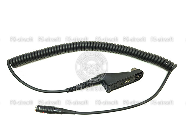 Invisio X50 PTT Radio Cable for Motorola APX XPR DP DGP XiR