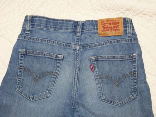 Boys Levi's 514 Jeans - Size 14 Reg (27 x 29) - Picture 8 of 9