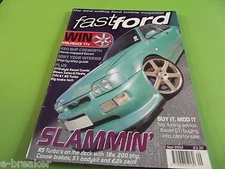 FAST FORD MAGAZINE SEPTEMBER 2002  #C5 RS ESCORT BODYKIT
