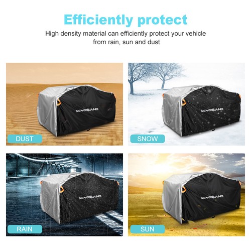 Bike ATV Cover Waterproof Dust UV Snow Protect For Polaris RZR 200 EFI 2022-2024 - Picture 10 of 20