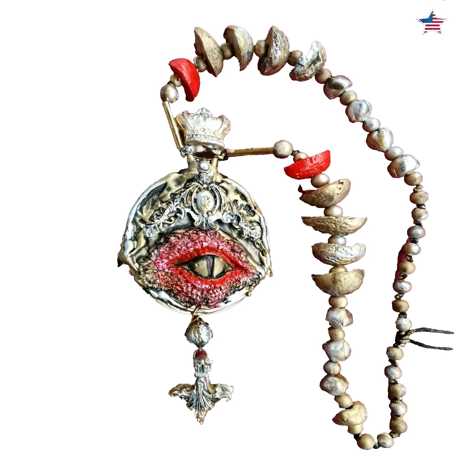 Latón Resina Collares y colgantes De moda religiosa