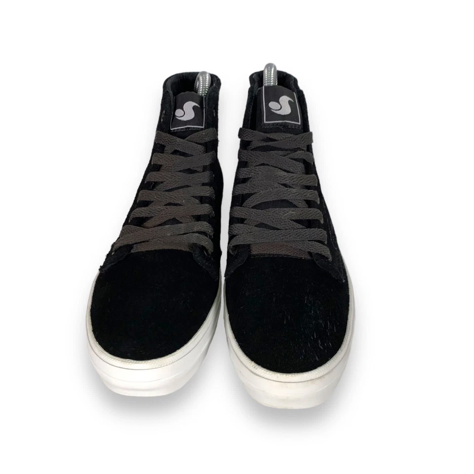 Zapatillas de skate DVS Tripp High Top negras gamuza DVF0000263 para mujer 5,5 Foto 3 de 4
