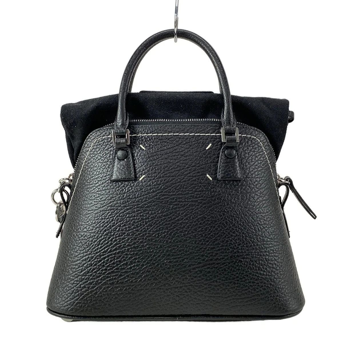 Maison Margiela 5AC mini S56WG0082 Black Leather Handbag | eBay