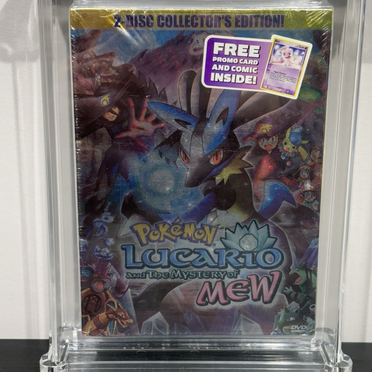 Pokémon the Movie 8 - Lucario and the Mystery of Mew (DVD, 2006