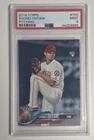 2018 Topps Shohei Ohtani #700 Pitching (RC) PSA 9